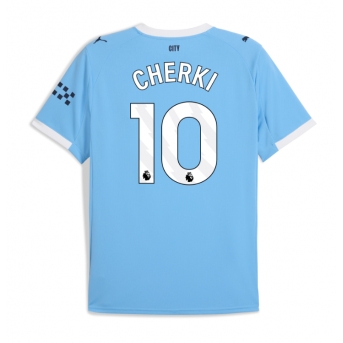Billige Fotballdrakt Manchester City Rayan Cherki #10 Replika Hjemmedrakt 2025-26 Kortermet